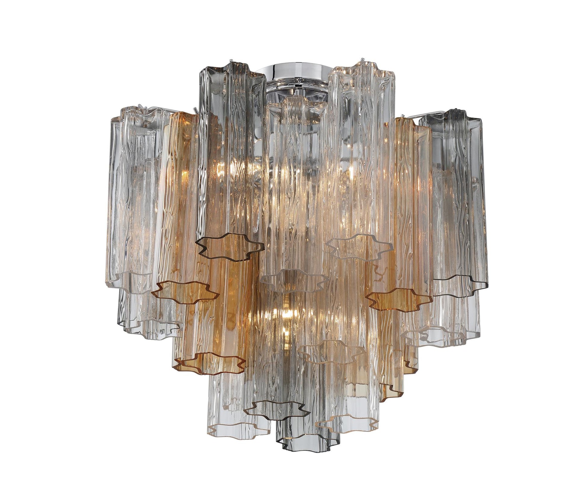 CRYSTORAMA, ADDIS SEMI FLUSH MOUNT, FLUSH MOUNT CEILING LIGHTS 