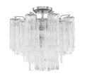 CRYSTORAMA, ADDIS SEMI FLUSH MOUNT, FLUSH MOUNT CEILING LIGHTS 