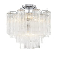CRYSTORAMA, ADDIS SEMI FLUSH MOUNT, FLUSH MOUNT CEILING LIGHTS