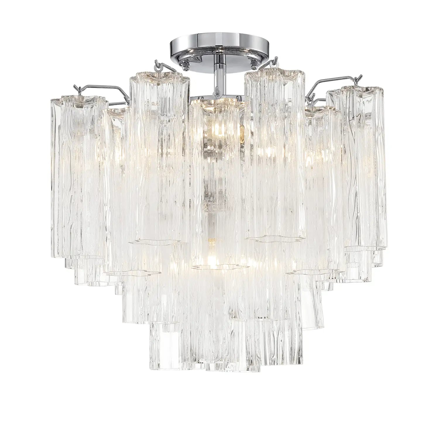 CRYSTORAMA, ADDIS SEMI FLUSH MOUNT, FLUSH MOUNT CEILING LIGHTS