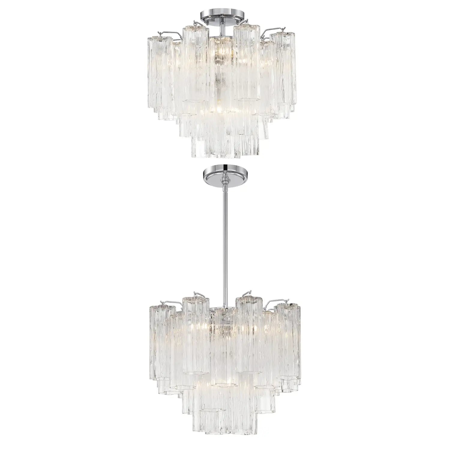 CRYSTORAMA, ADDIS SEMI FLUSH MOUNT, FLUSH MOUNT CEILING LIGHTS