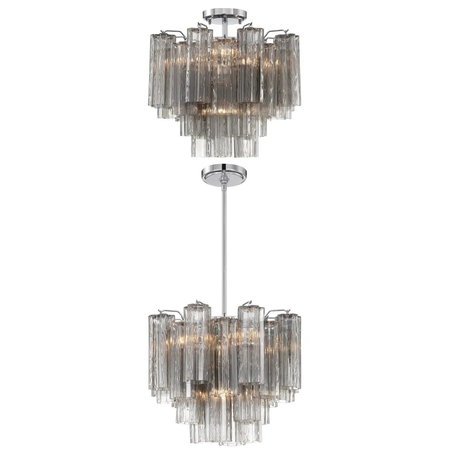 CRYSTORAMA, ADDIS SEMI FLUSH MOUNT, FLUSH MOUNT CEILING LIGHTS