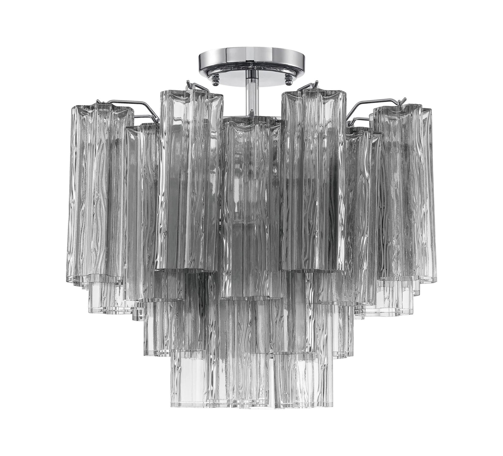 CRYSTORAMA, ADDIS SEMI FLUSH MOUNT, FLUSH MOUNT CEILING LIGHTS 