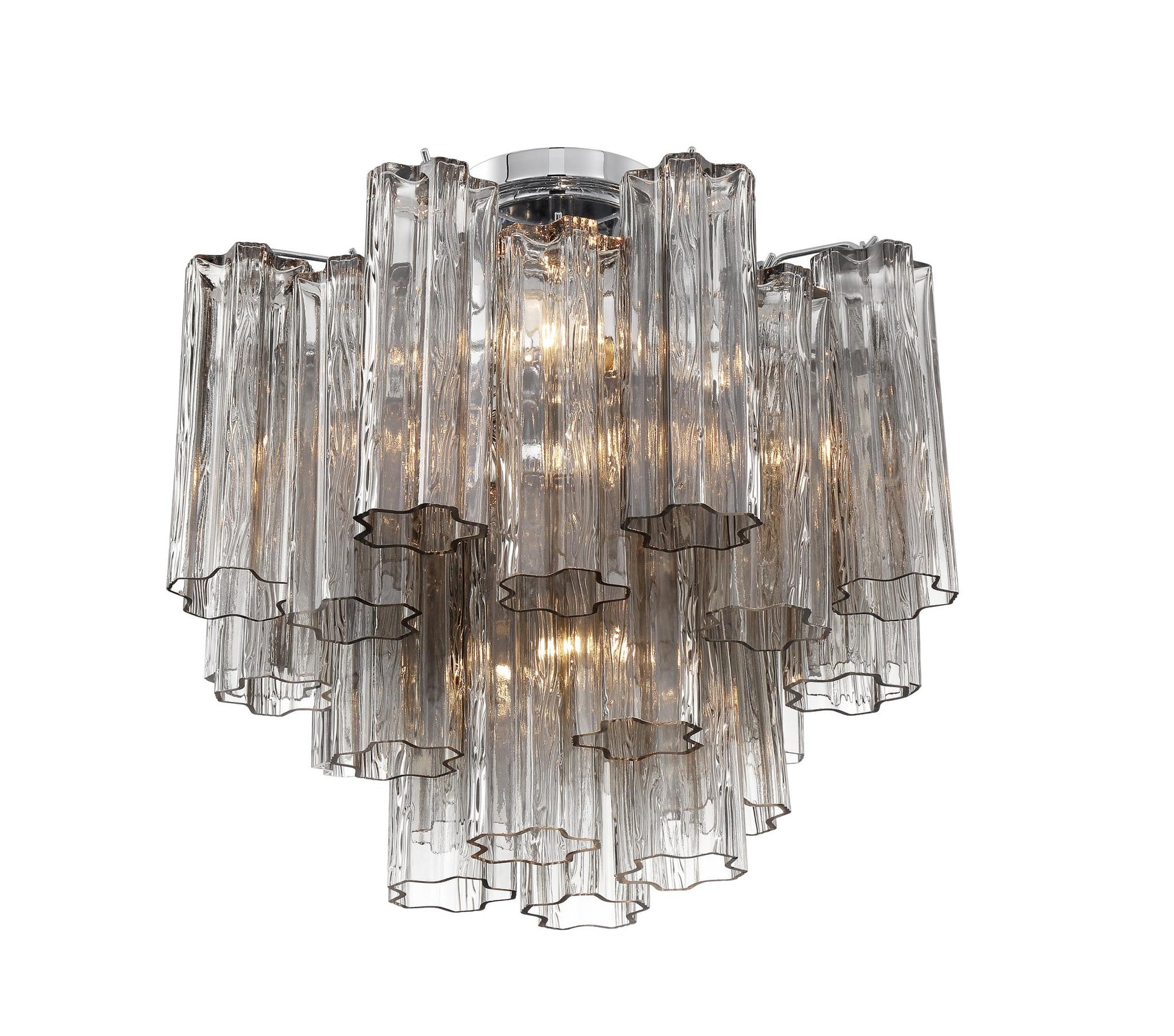 CRYSTORAMA, ADDIS SEMI FLUSH MOUNT, FLUSH MOUNT CEILING LIGHTS 