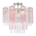 CRYSTORAMA, ADDIS SEMI FLUSH MOUNT, FLUSH MOUNT CEILING LIGHTS