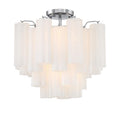 CRYSTORAMA, ADDIS SEMI FLUSH MOUNT, FLUSH MOUNT CEILING LIGHTS 
