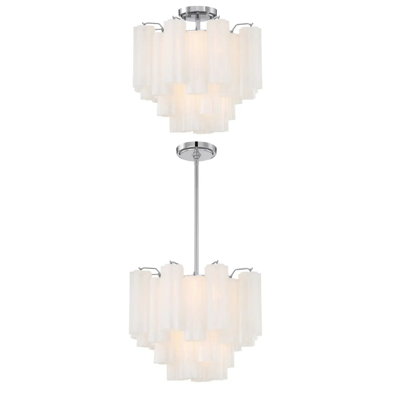 CRYSTORAMA, ADDIS SEMI FLUSH MOUNT, FLUSH MOUNT CEILING LIGHTS