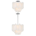 CRYSTORAMA, ADDIS SEMI FLUSH MOUNT, FLUSH MOUNT CEILING LIGHTS 
