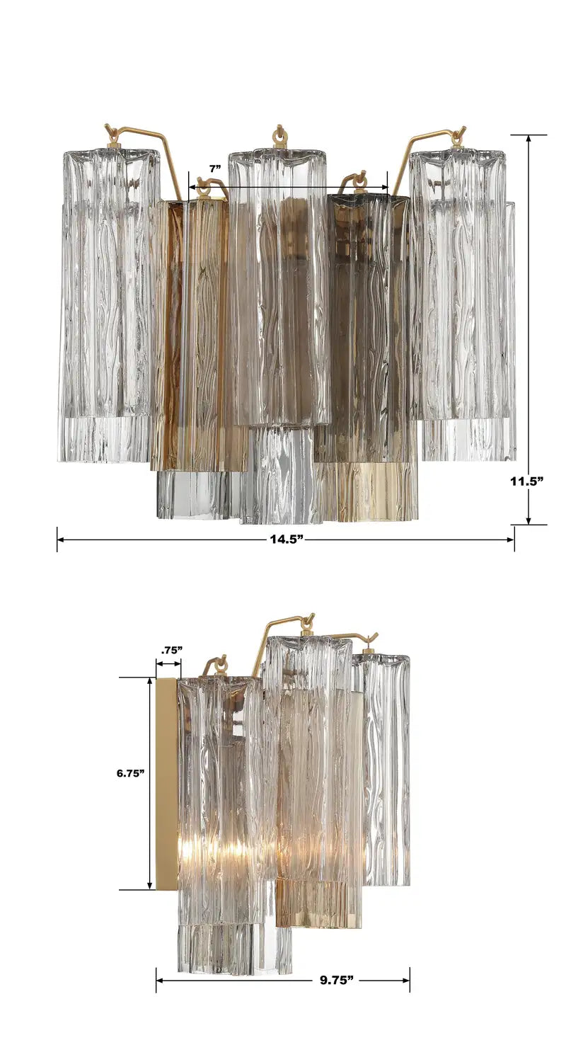 CRYSTORAMA, ADDIS SCONCE, WALL SCONCES