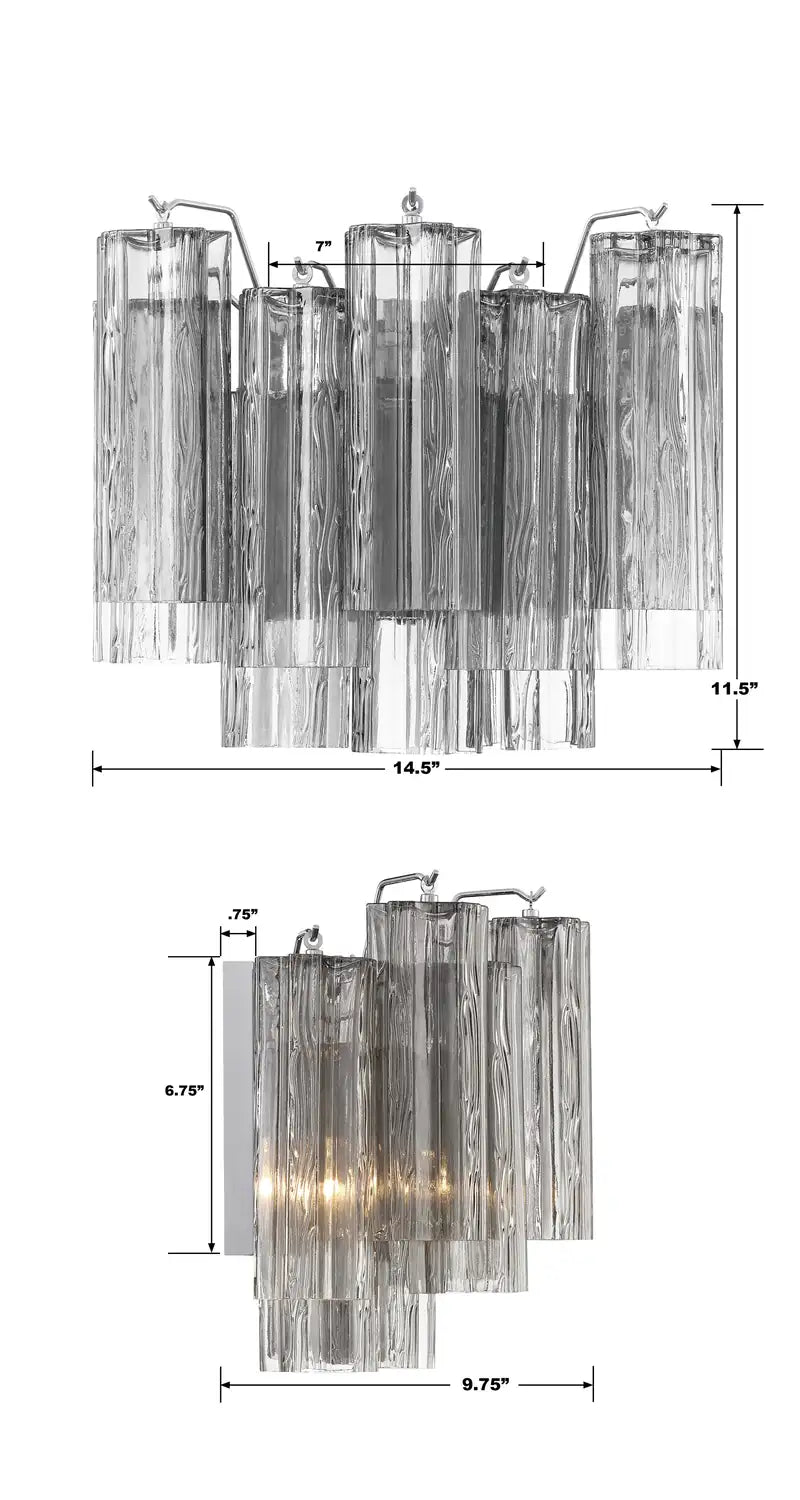 CRYSTORAMA, ADDIS SCONCE, WALL SCONCES