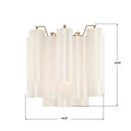 CRYSTORAMA, ADDIS SCONCE, WALL SCONCES