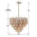 CRYSTORAMA, ADDIS CHANDELIER, CHANDELIER LIGHT