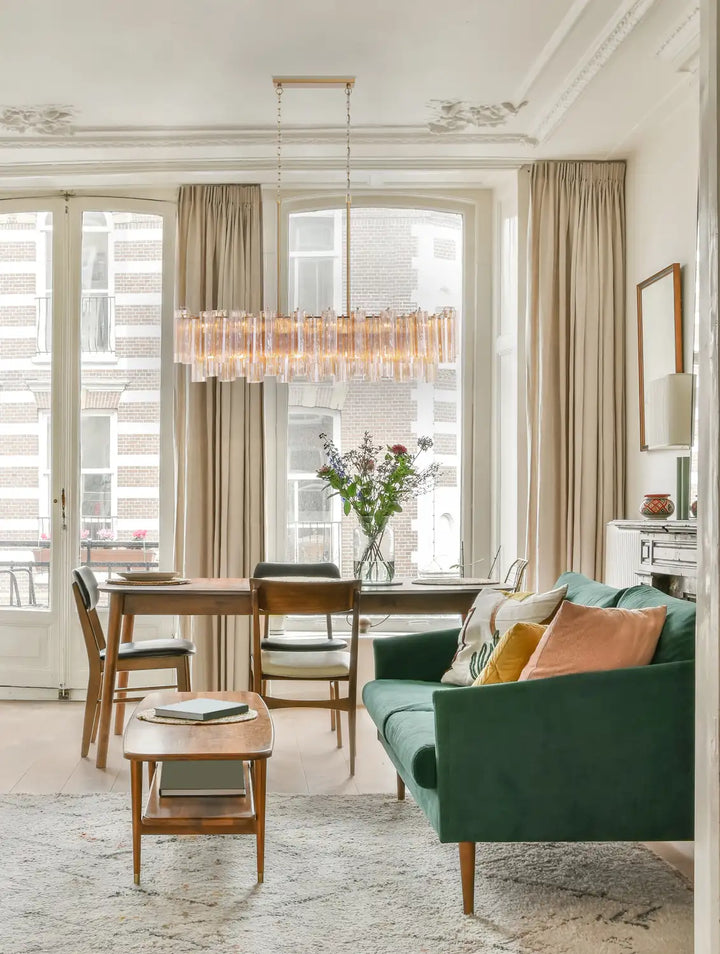 CRYSTORAMA, ADDIS LINEAR CHANDELIER, CHANDELIER LIGHT