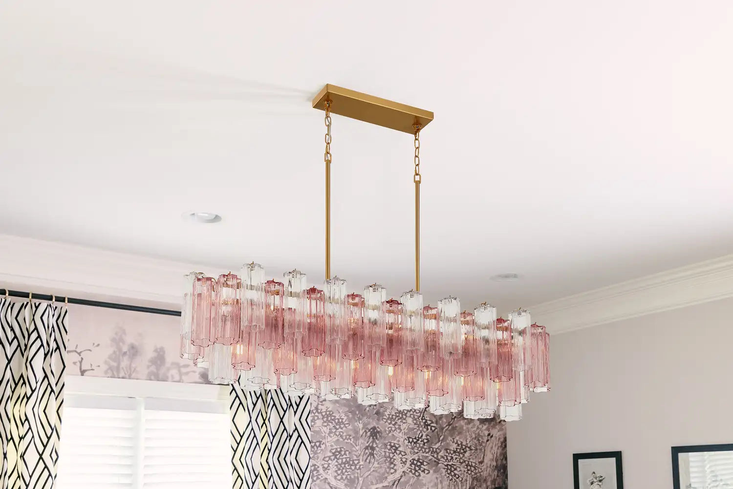 CRYSTORAMA, ADDIS LINEAR CHANDELIER, CHANDELIER LIGHT