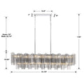 CRYSTORAMA, ADDIS LINEAR CHANDELIER, CHANDELIER LIGHT