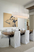 CRYSTORAMA, ADDIS LINEAR CHANDELIER, CHANDELIER LIGHT