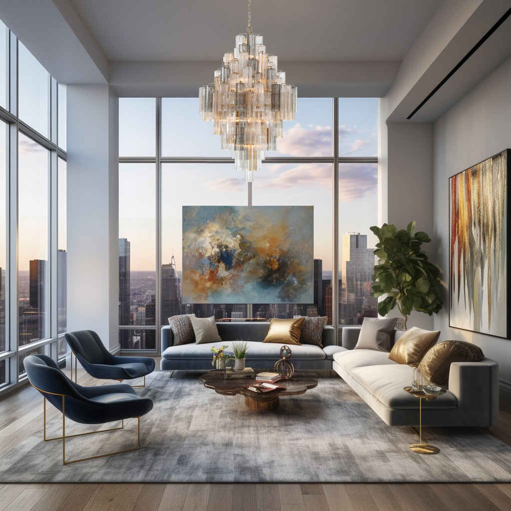 CRYSTORAMA, ADDIS CHANDELIER, CHANDELIER LIGHT