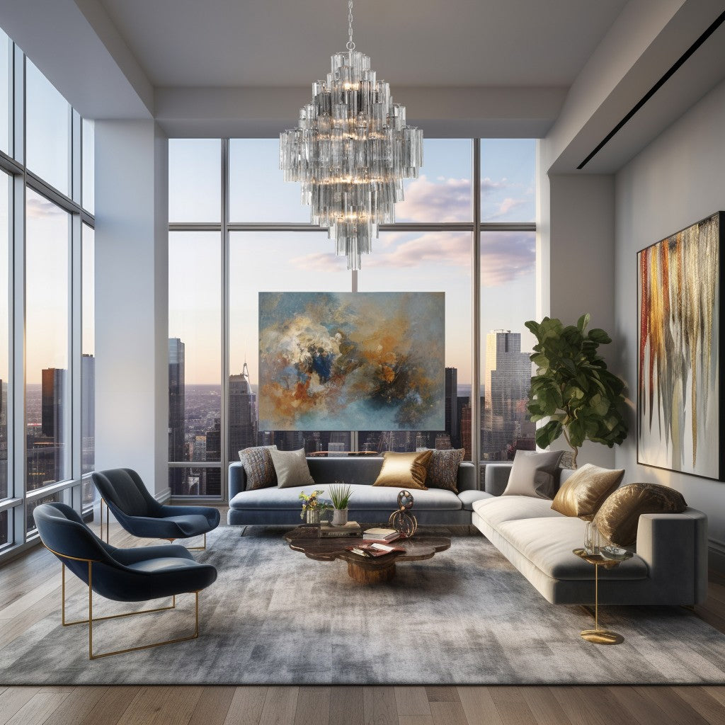 CRYSTORAMA, ADDIS CHANDELIER, CHANDELIER LIGHT