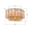CRYSTORAMA, ADDIS FLUSH MOUNT, FLUSH MOUNT CEILING LIGHTS