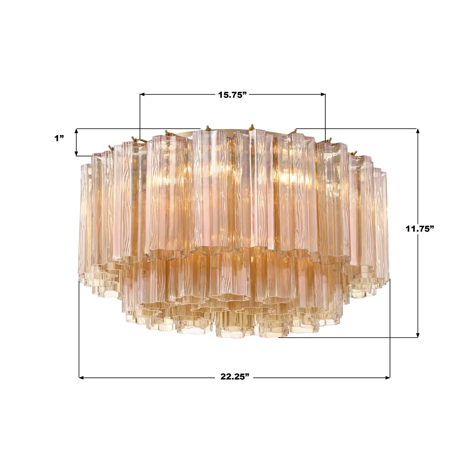 CRYSTORAMA, ADDIS FLUSH MOUNT, FLUSH MOUNT CEILING LIGHTS