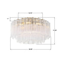 CRYSTORAMA, ADDIS FLUSH MOUNT, FLUSH MOUNT CEILING LIGHTS
