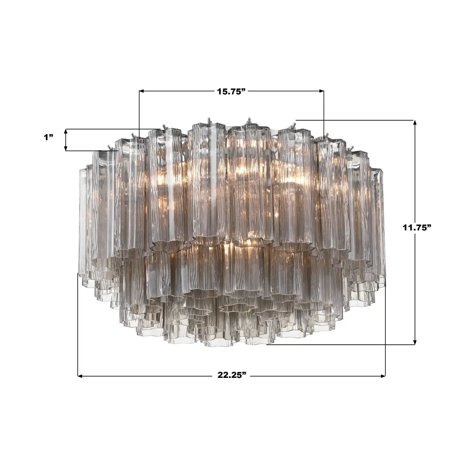 CRYSTORAMA, ADDIS FLUSH MOUNT, FLUSH MOUNT CEILING LIGHTS