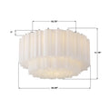 CRYSTORAMA, ADDIS FLUSH MOUNT, FLUSH MOUNT CEILING LIGHTS