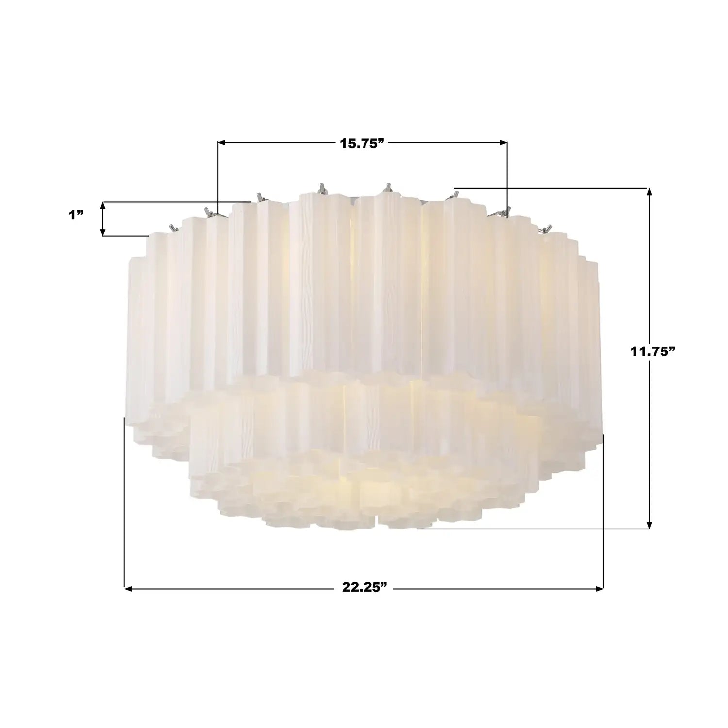CRYSTORAMA, ADDIS FLUSH MOUNT, FLUSH MOUNT CEILING LIGHTS