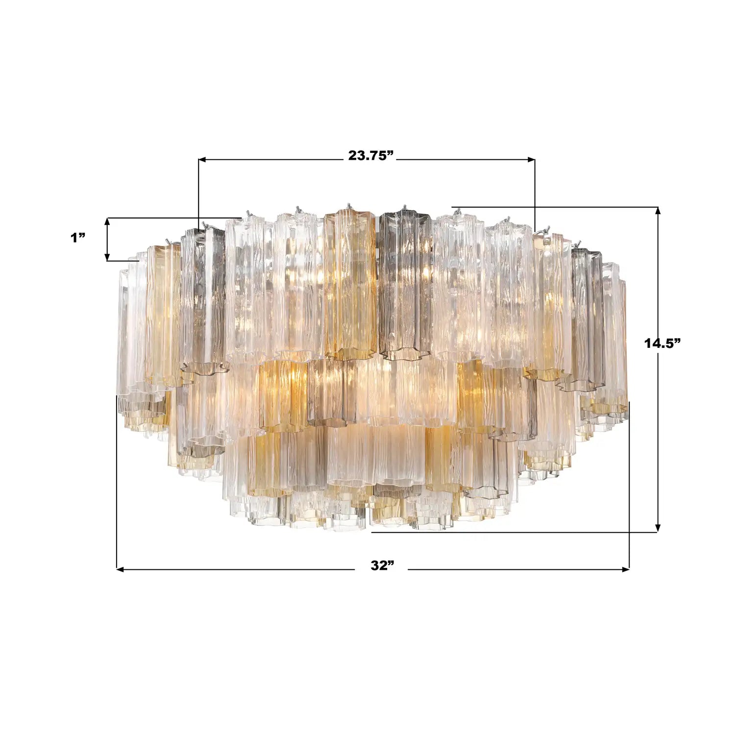 CRYSTORAMA, ADDIS FLUSH MOUNT, FLUSH MOUNT CEILING LIGHTS