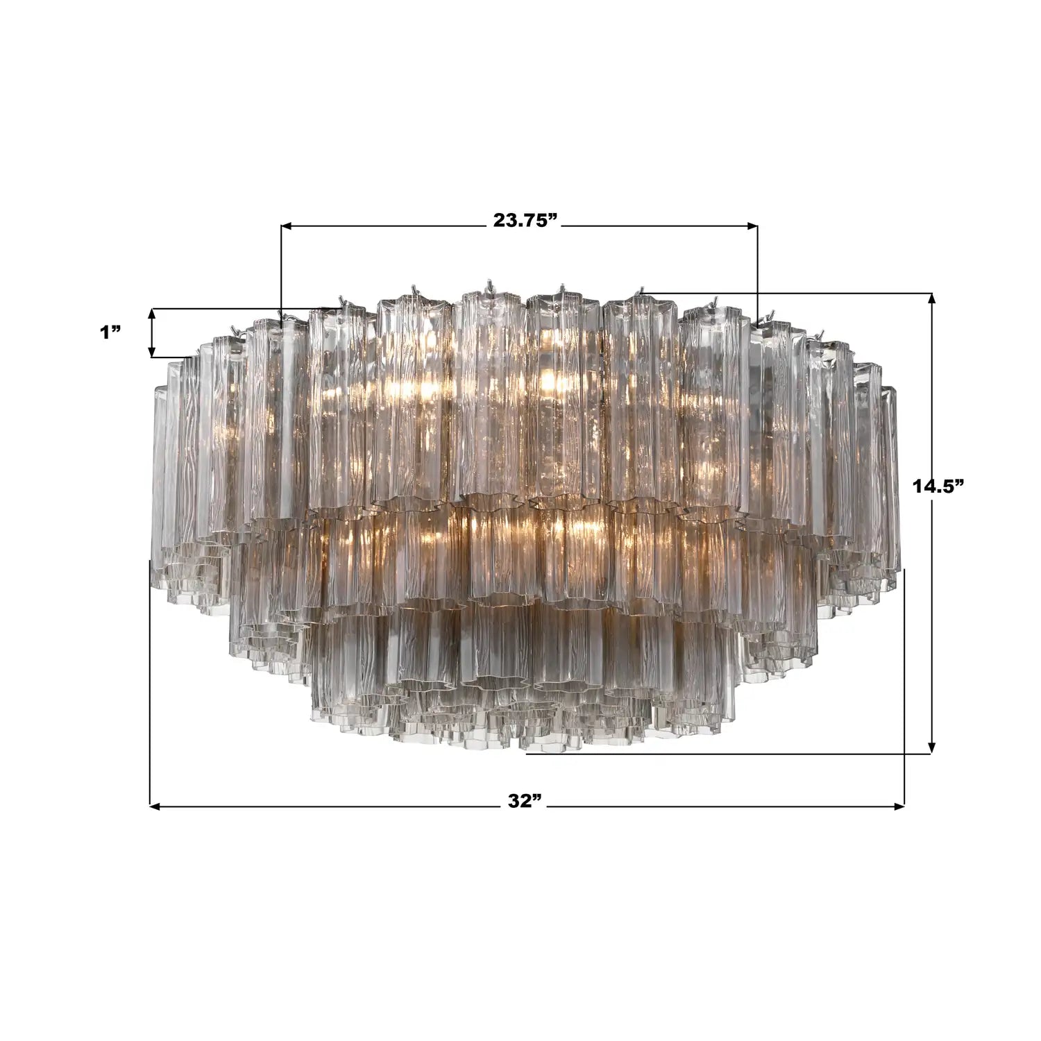 CRYSTORAMA, ADDIS FLUSH MOUNT, FLUSH MOUNT CEILING LIGHTS