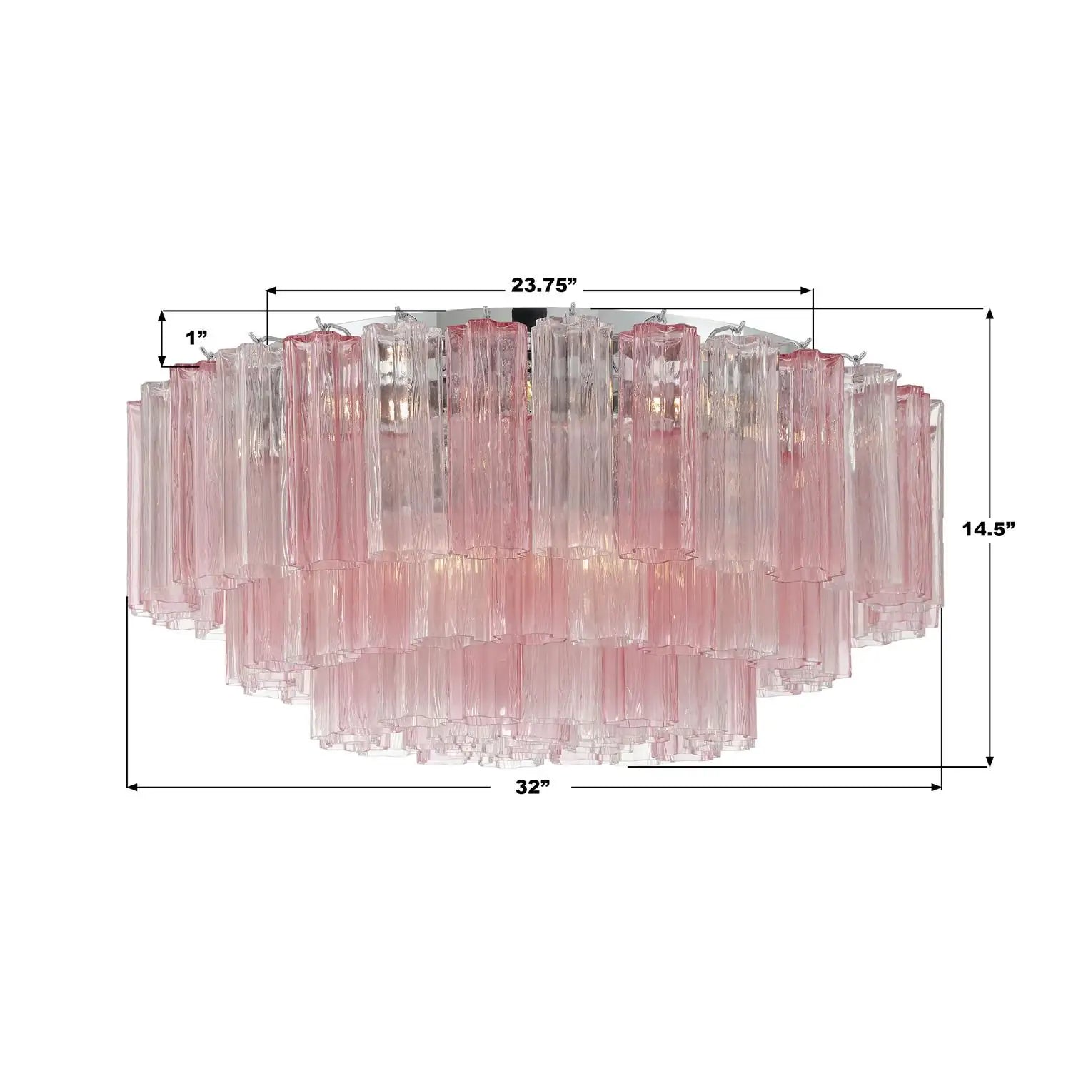 CRYSTORAMA, ADDIS FLUSH MOUNT, FLUSH MOUNT CEILING LIGHTS