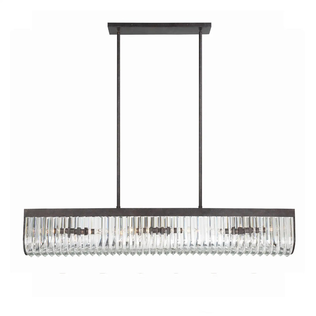 CRYSTORAMA, ALISTER LINEAR CHANDELIER, CHANDELIER LIGHT
