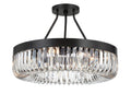 CRYSTORAMA, ALISTER SEMI FLUSH MOUNT, FLUSH MOUNT CEILING LIGHTS