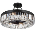 CRYSTORAMA, ALISTER SEMI FLUSH MOUNT, FLUSH MOUNT CEILING LIGHTS