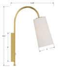 CRYSTORAMA, ALEXA TASK SCONCE, WALL SCONCES