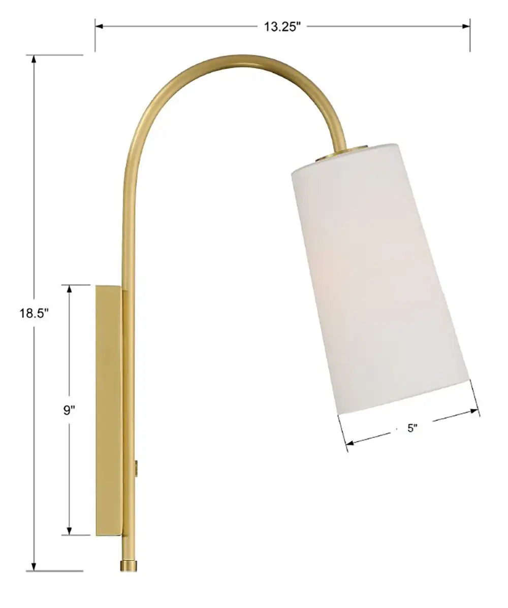 CRYSTORAMA, ALEXA TASK SCONCE, WALL SCONCES