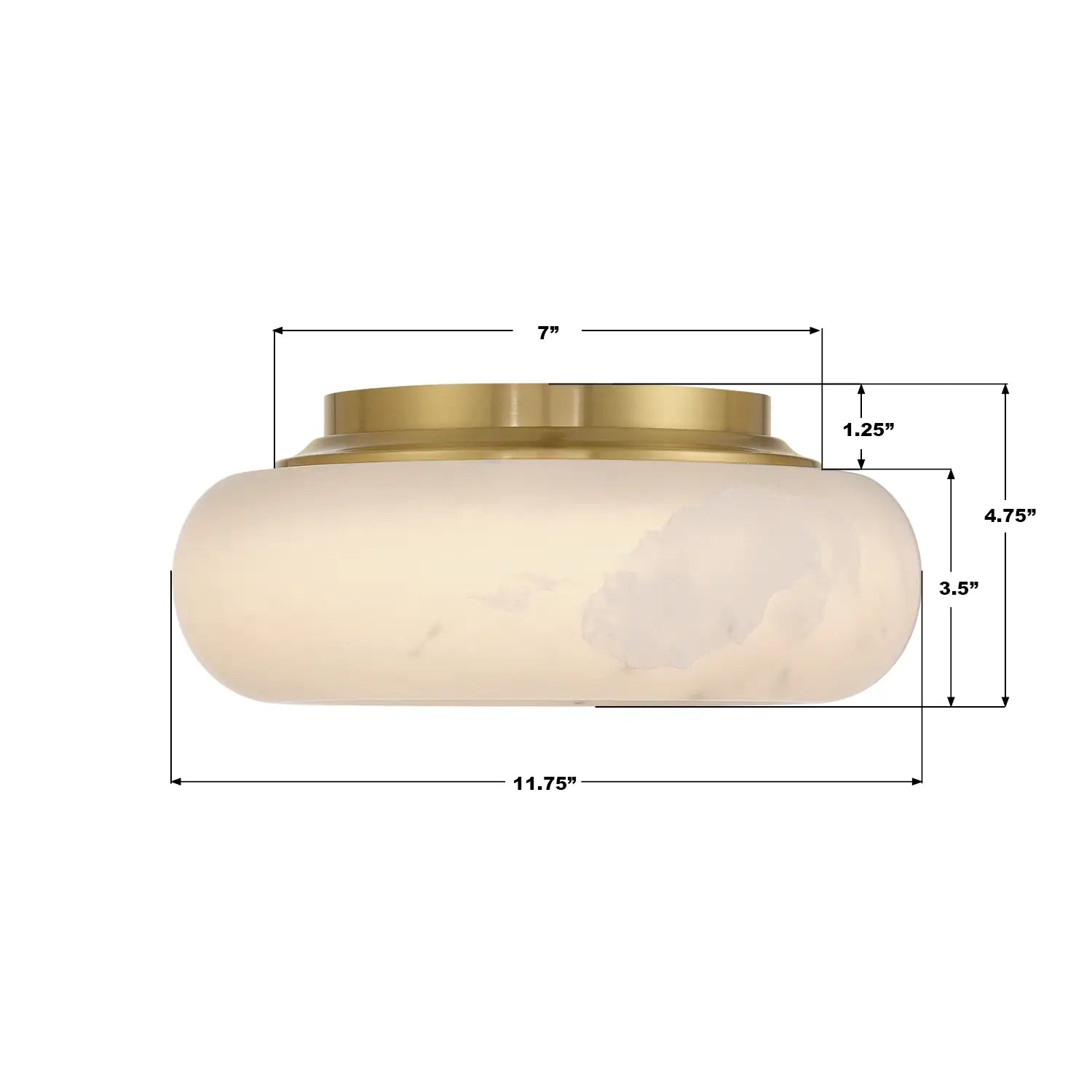 CRYSTORAMA, ACME INTEGRATED LED FLUSH MOUNT, FLUSH MOUNT CEILING LIGHTS