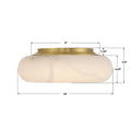 CRYSTORAMA, ACME INTEGRATED LED FLUSH MOUNT, FLUSH MOUNT CEILING LIGHTS