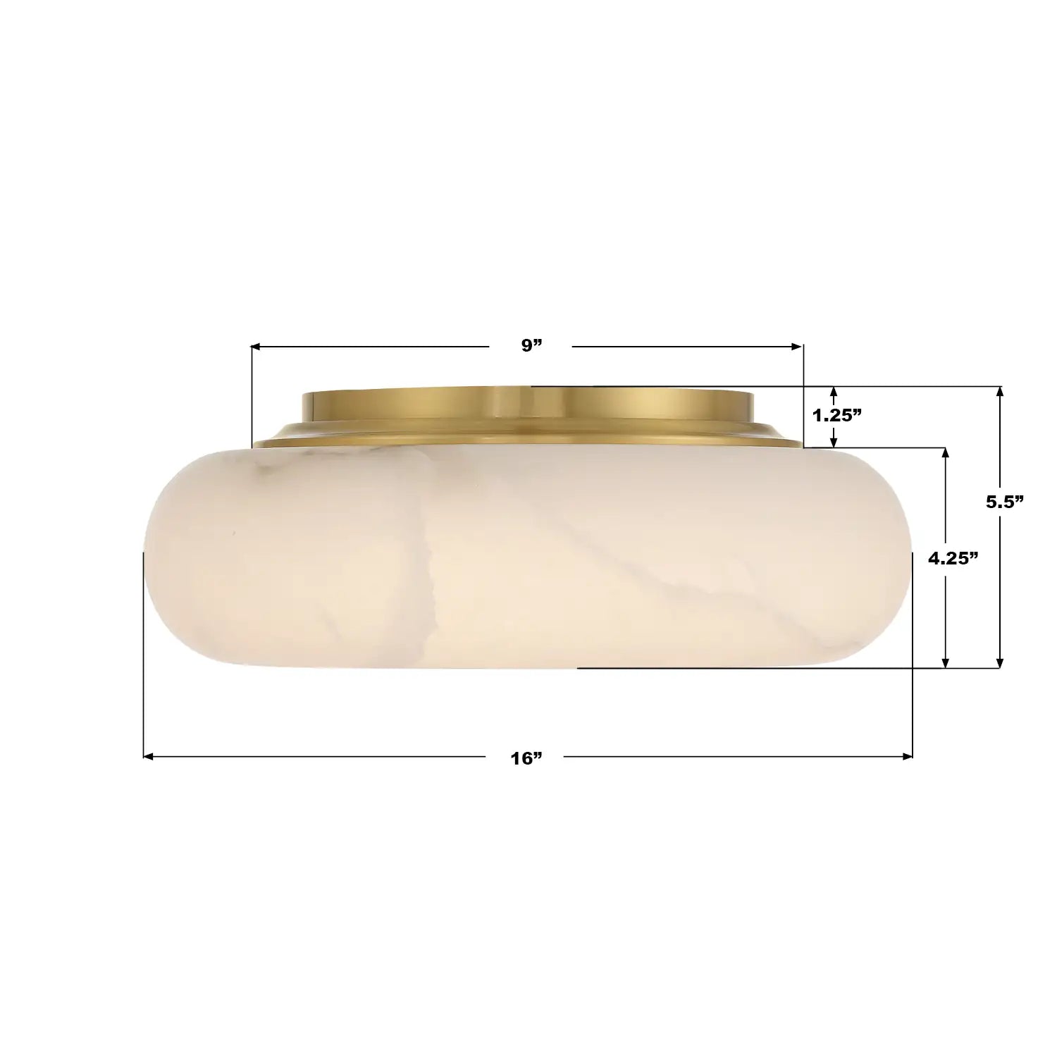 CRYSTORAMA, ACME INTEGRATED LED FLUSH MOUNT, FLUSH MOUNT CEILING LIGHTS