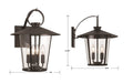 CRYSTORAMA, ANDOVER OUTDOOR SCONCE, OUTDOOR WALL LIGHTS