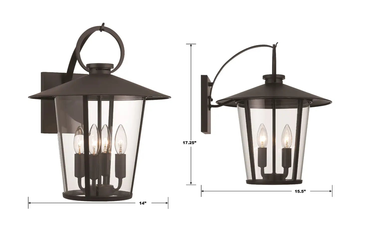 CRYSTORAMA, ANDOVER OUTDOOR SCONCE, OUTDOOR WALL LIGHTS