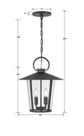 CRYSTORAMA, ANDOVER OUTDOOR PENDANT, OUTDOOR CEILING LIGHTS