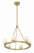 CRYSTORAMA, ARAGON LED SOFT CHANDELIER, CHANDELIER LIGHT