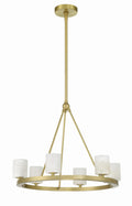 CRYSTORAMA, ARAGON LED SOFT CHANDELIER, CHANDELIER LIGHT