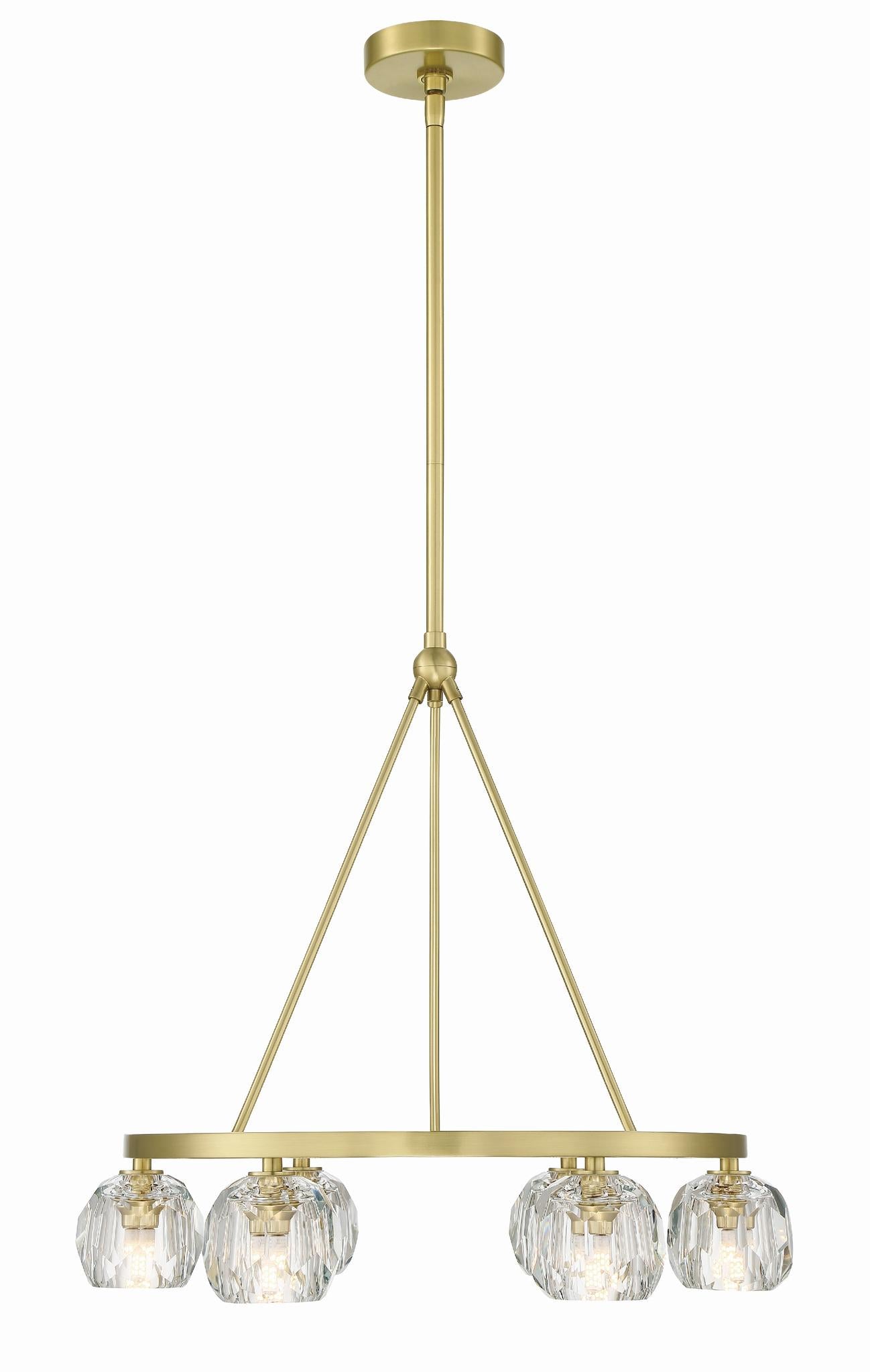 CRYSTORAMA, ARAGON LED SOFT CHANDELIER, CHANDELIER LIGHT