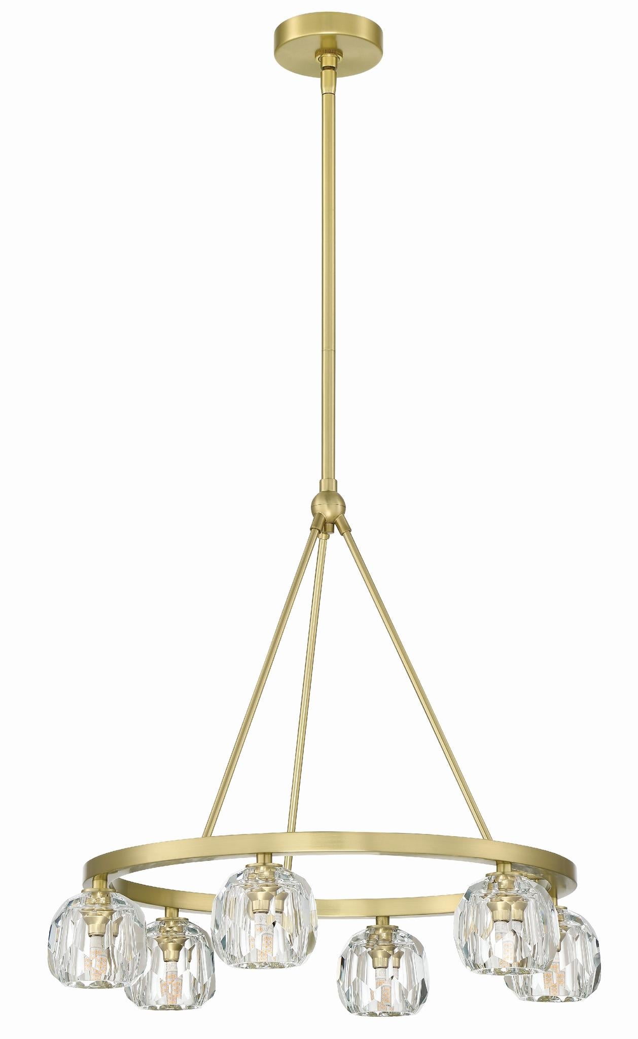 CRYSTORAMA, ARAGON LED SOFT CHANDELIER, CHANDELIER LIGHT