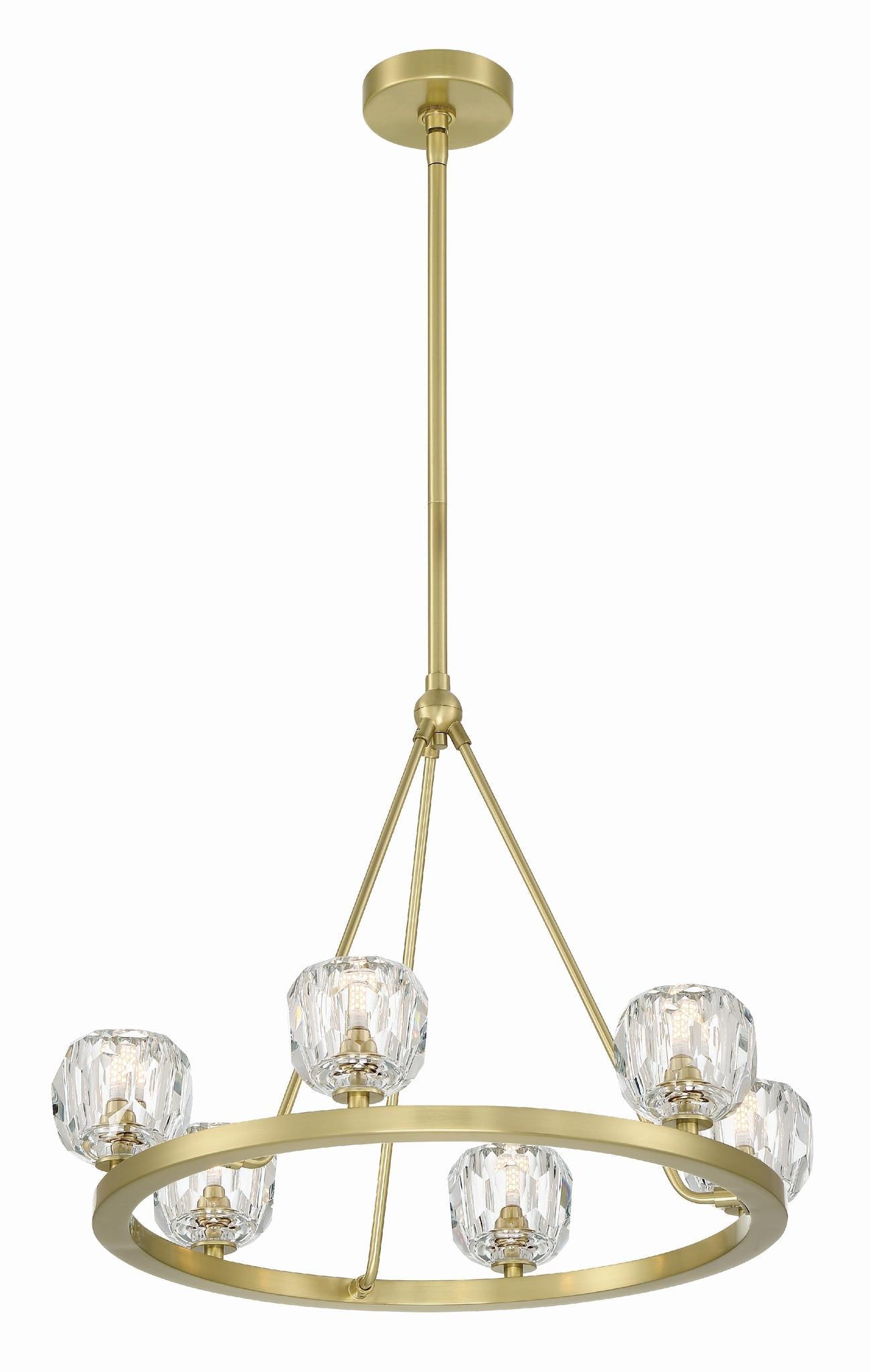 CRYSTORAMA, ARAGON LED SOFT CHANDELIER, CHANDELIER LIGHT