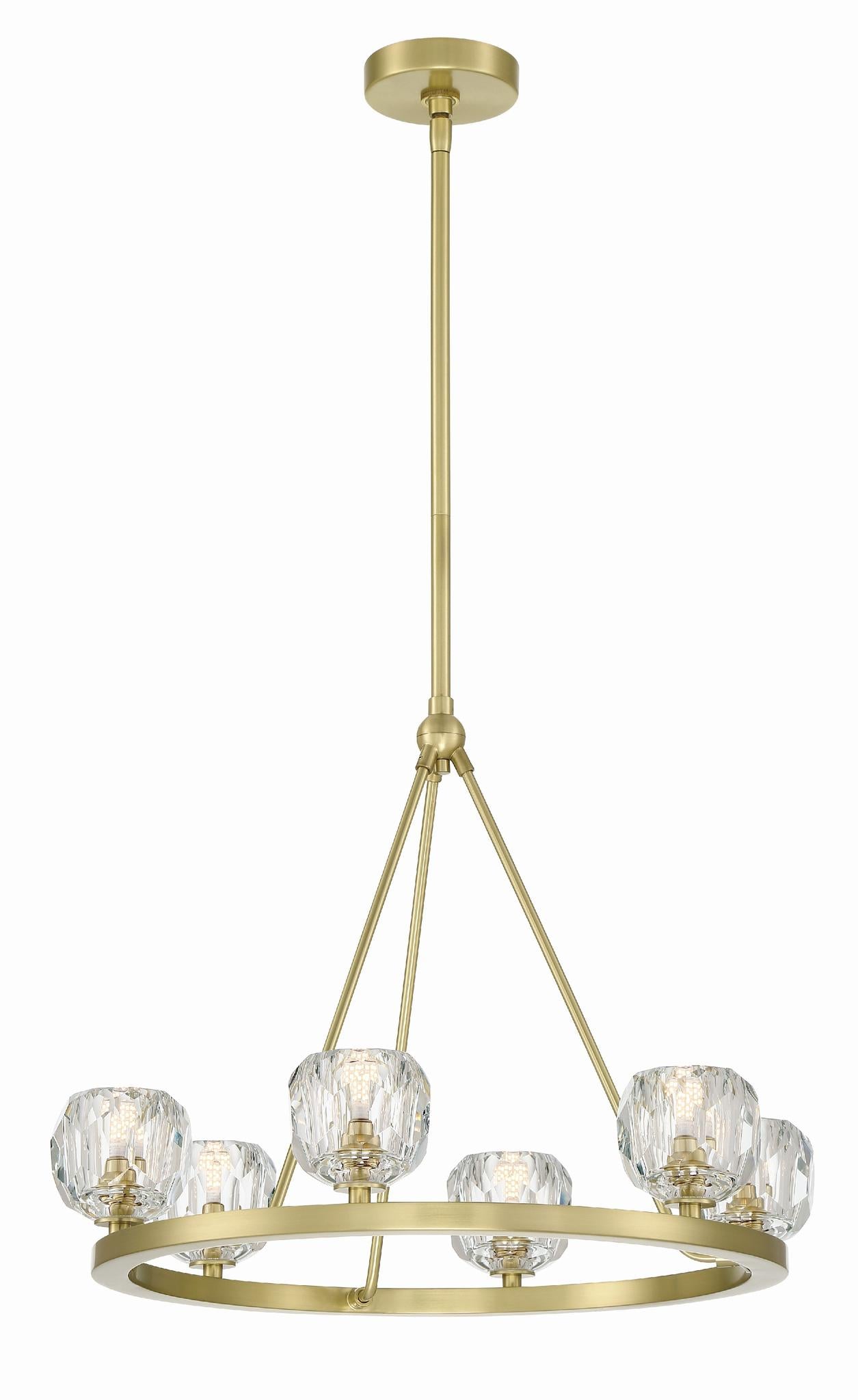 CRYSTORAMA, ARAGON LED SOFT CHANDELIER, CHANDELIER LIGHT