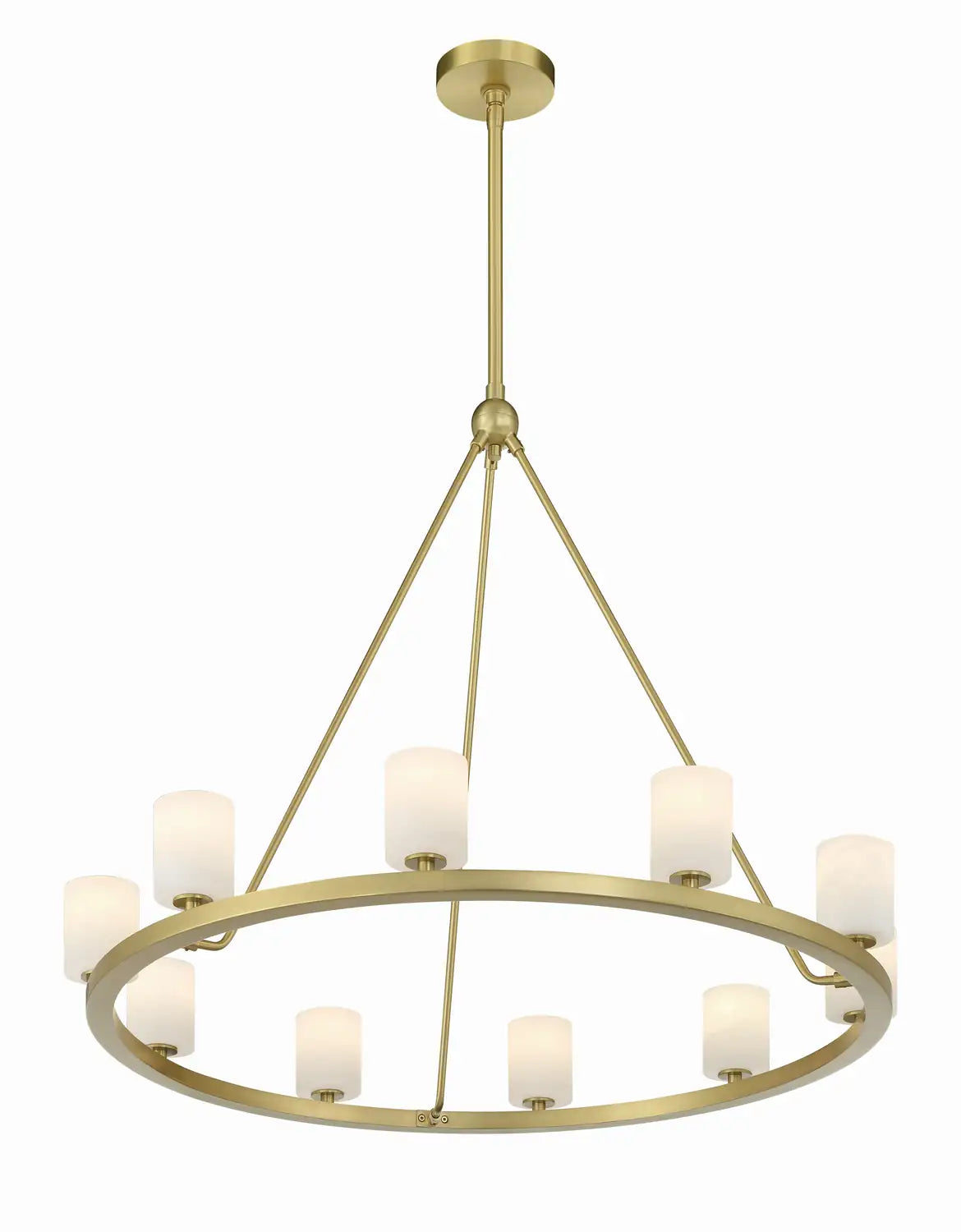 CRYSTORAMA, ARAGON LED SOFT CHANDELIER, CHANDELIER LIGHT