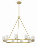 CRYSTORAMA, ARAGON LED SOFT CHANDELIER, CHANDELIER LIGHT